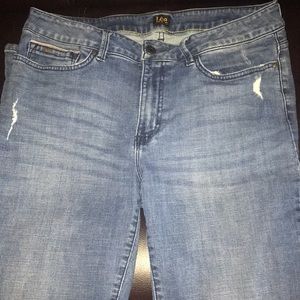 Lee blue jeans